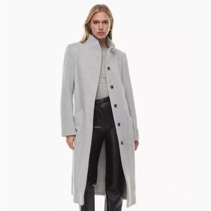 Wilfred Aritzia Long Wool Cashmere Coat XS